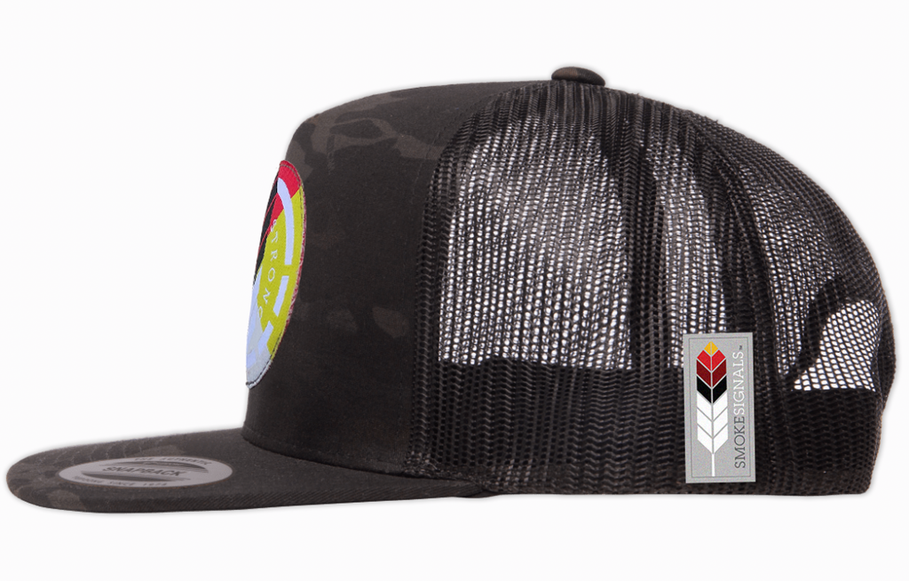 NATIVE STRONG / CAMO TRUCKER