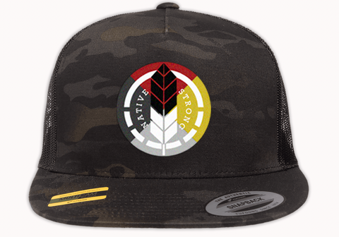 NATIVE STRONG / CAMO TRUCKER